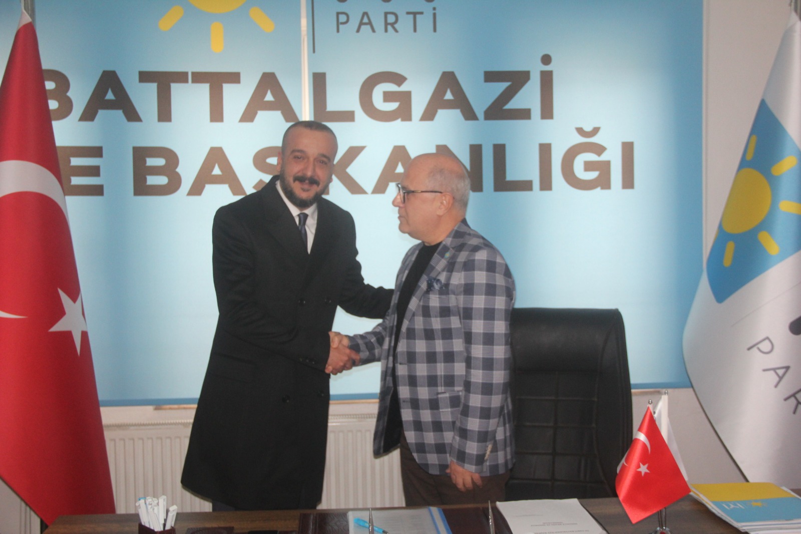 İYİ Parti Malatya Milletvekili Aday Adayı Şahin’den Battalgazi Teşkilatına Ziyaret  