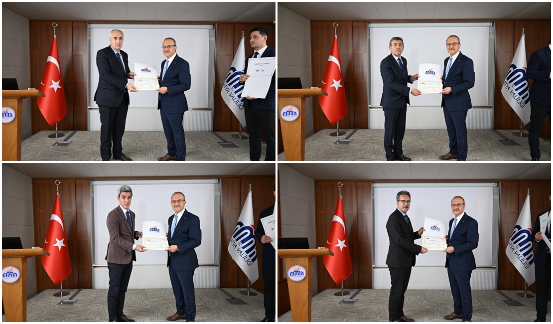 Malatya Valisi Seddar Yavuz’dan Başarılı Müdürlere Anlamlı Ödül